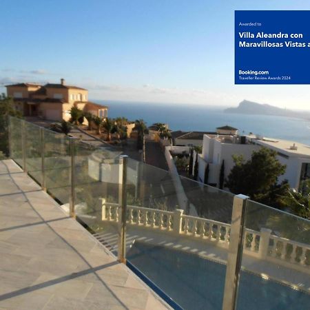 Villa Aleandra Con Maravillosas Vistas Al Mar! Altea Dış mekan fotoğraf