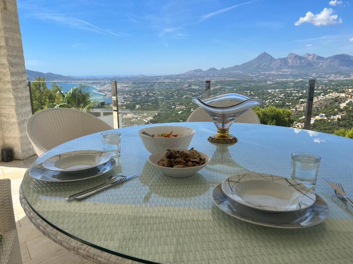 Villa Aleandra Con Maravillosas Vistas Al Mar! Altea Dış mekan fotoğraf
